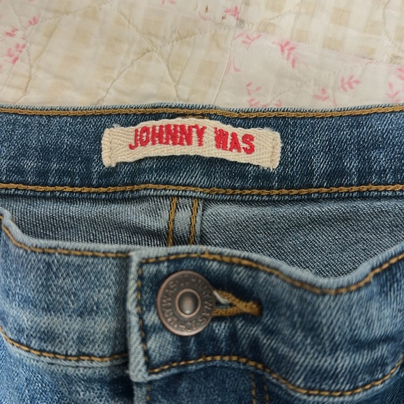Johnny Was “The Skinny Jean” Size 30 inseam 28” - Picture 3 of 14
